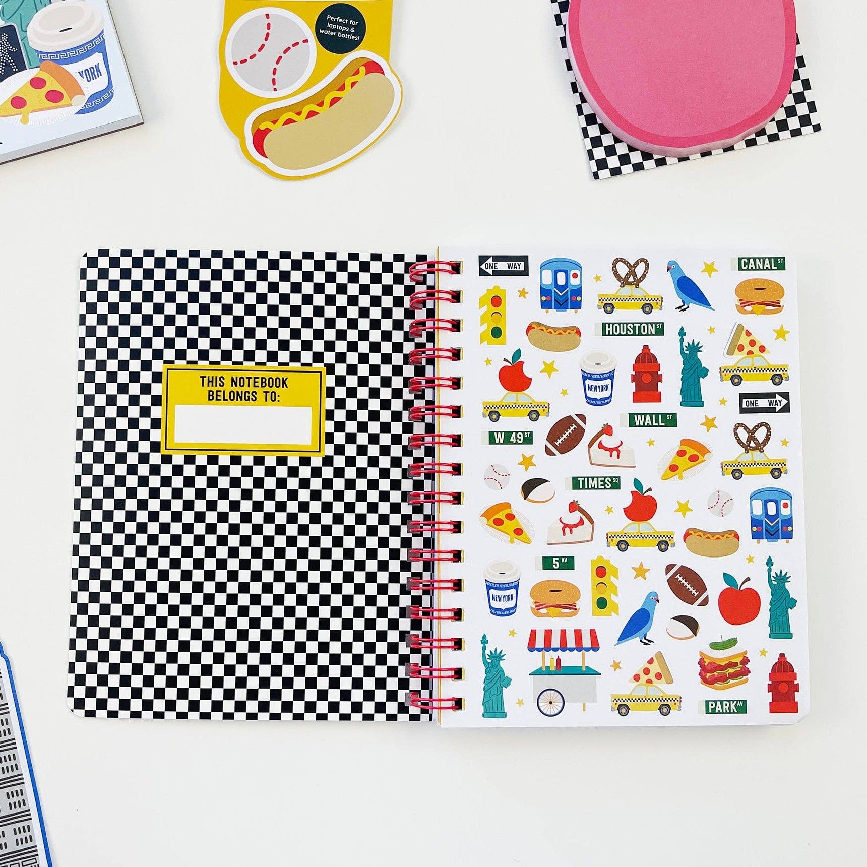 New York Novelty Spiral Notebook