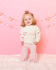 Ditsy Love Knit Sweater