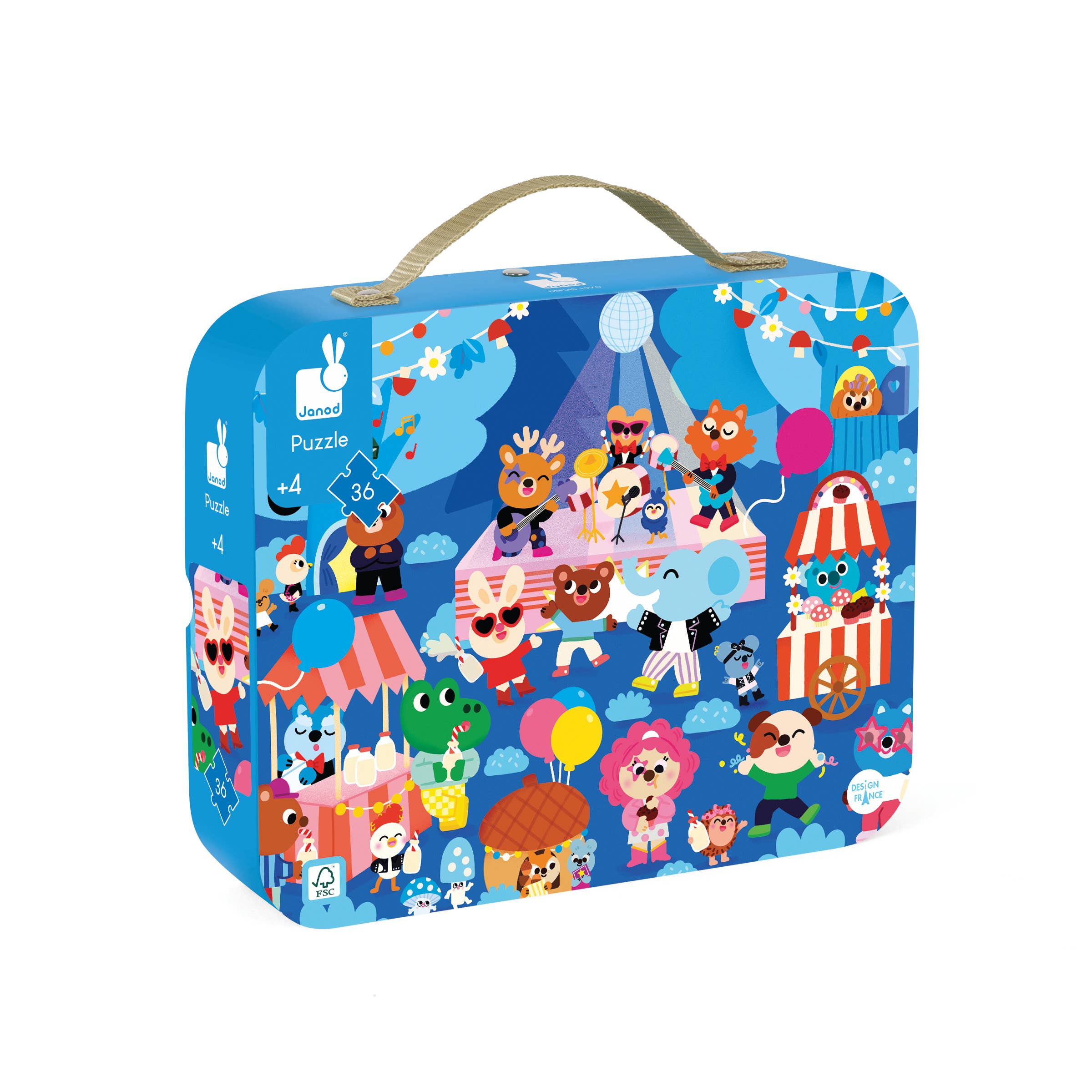 Party Time Suitcase Puzzle - 36 Pieces