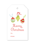 Tree Trimmings Baubles Gift Tags