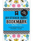 Blossom & Buzz DIY Sticker Burst Bookmark