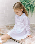 Pink Stripe Pima Cotton Dress