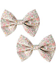 Liberty Print Set of 2 Bows- Katie & Millie B