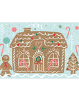Gingerbread House Puzzle & Art Set