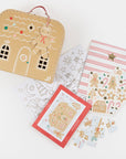 Gingerbread House Puzzle & Art Set