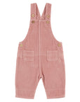 Emile et Ida Chunky Corduroy Overall- Rose