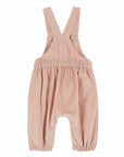 Peony Velour Baby Overalls