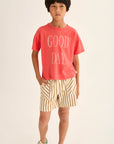 Sand Striped Marco Shorts