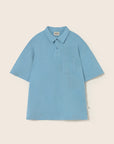 Arnold Blue Soft Slub Polo