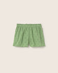 Green Eyelet Ruby Shorts