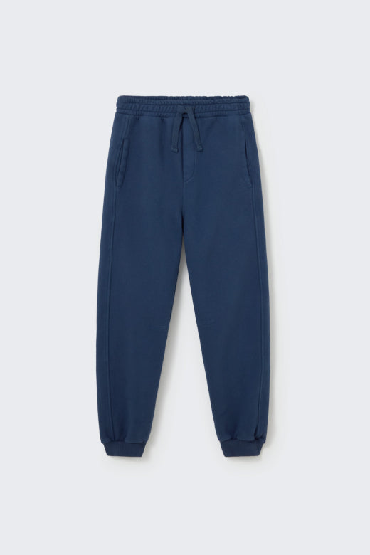 Tadeo Navy Brushed Fleece Joggers