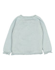 Buho Light Blue Fine Knit Sweater