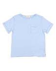 Buho Placid Blue Linen Pocket T-shirt