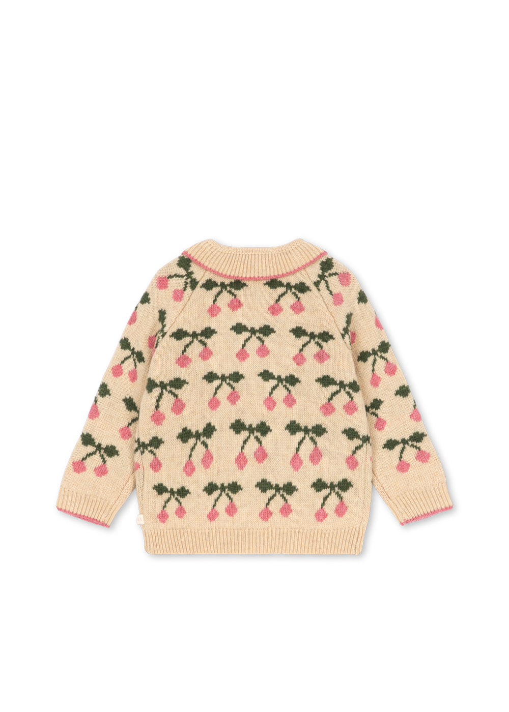 Belou Cherry Intarsia Cardigan