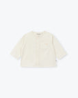 Ivory Button Down Baby Top