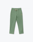 Green Rustic Cotton Trousers