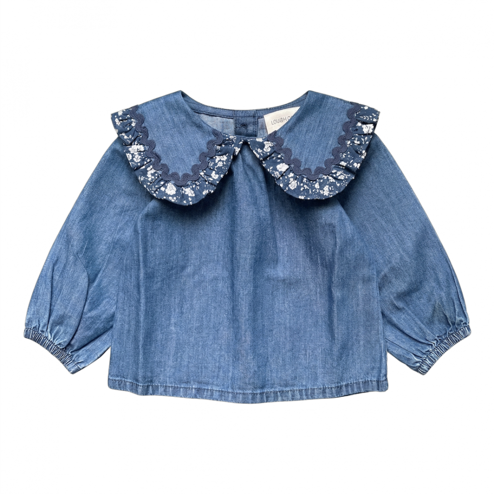 Sybillette Chambray Blouse