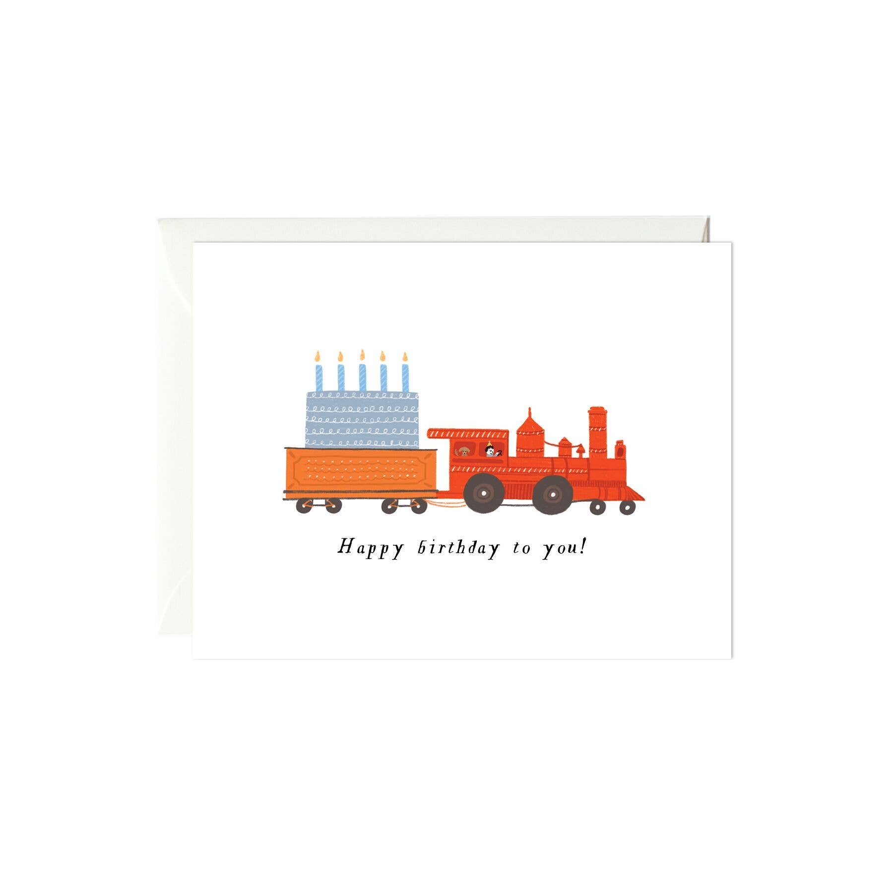 Birthday Train Card