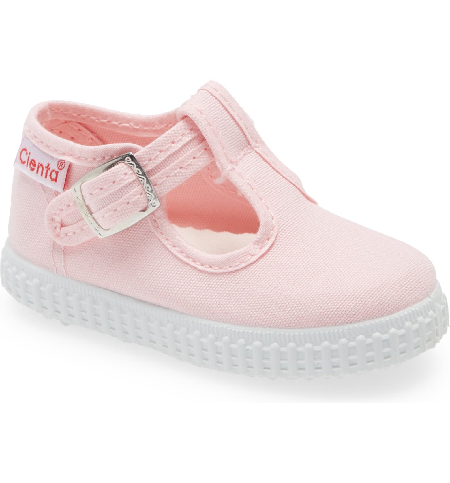 Cienta T-Bar Shoes- Pink