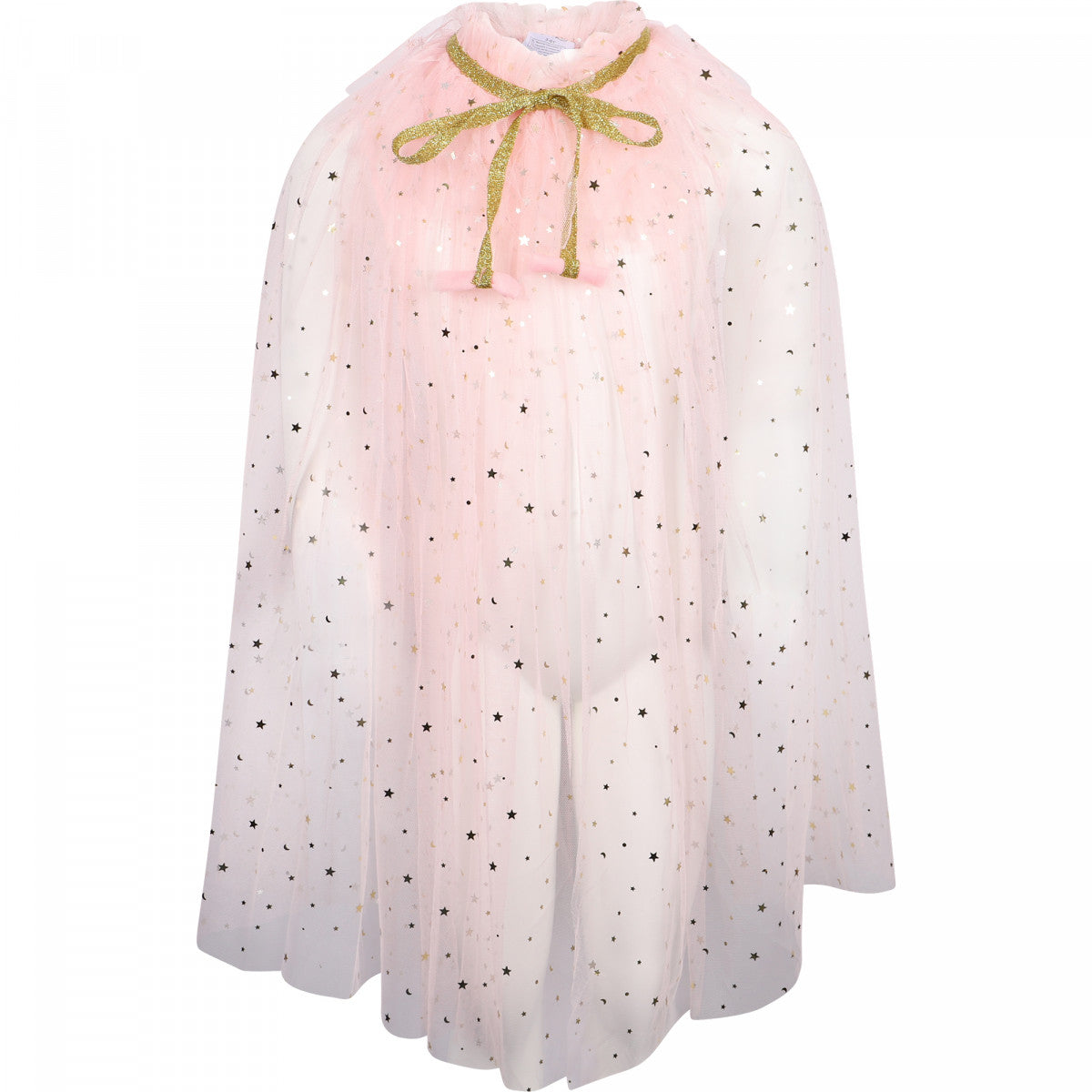 Light Pink/ Gold Stars Cape