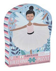 12pc Enchanted Ballerina shaped Jigsaw Puzzle