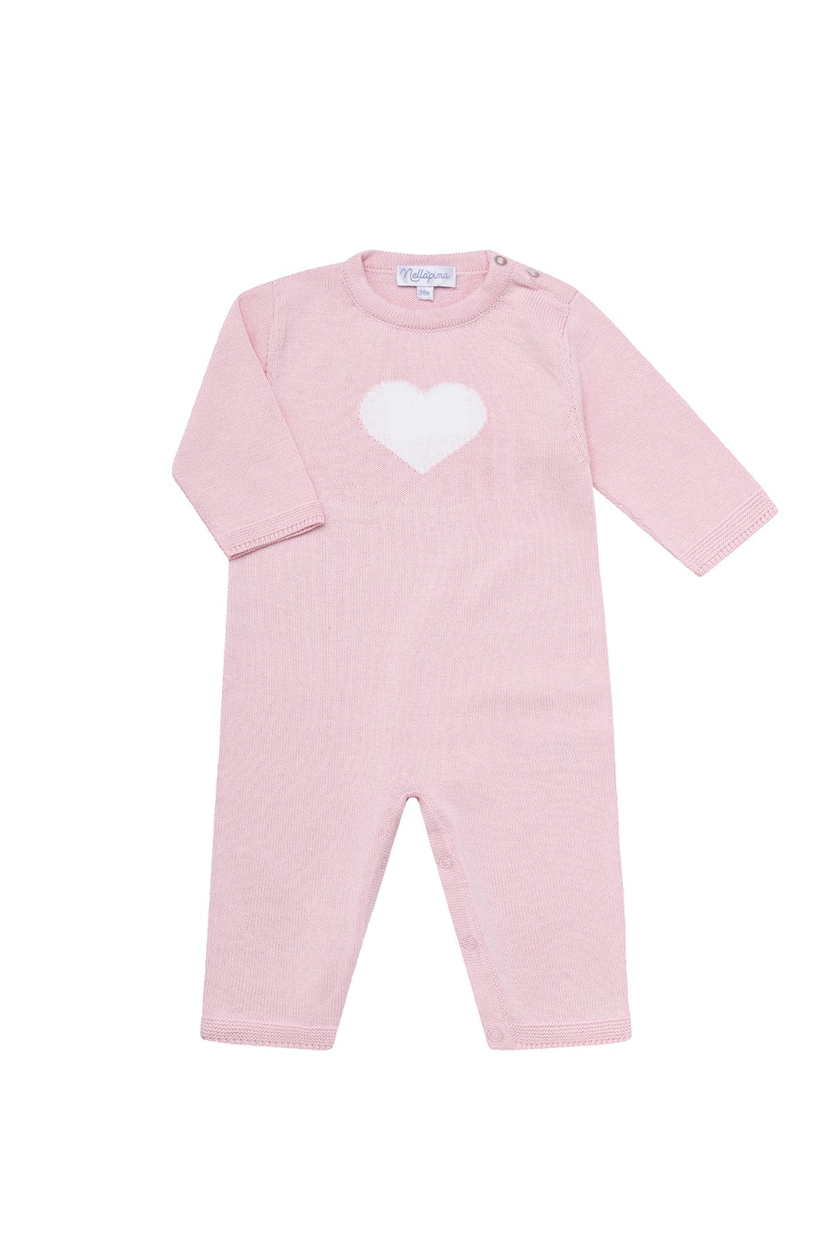Heart Knit Romper