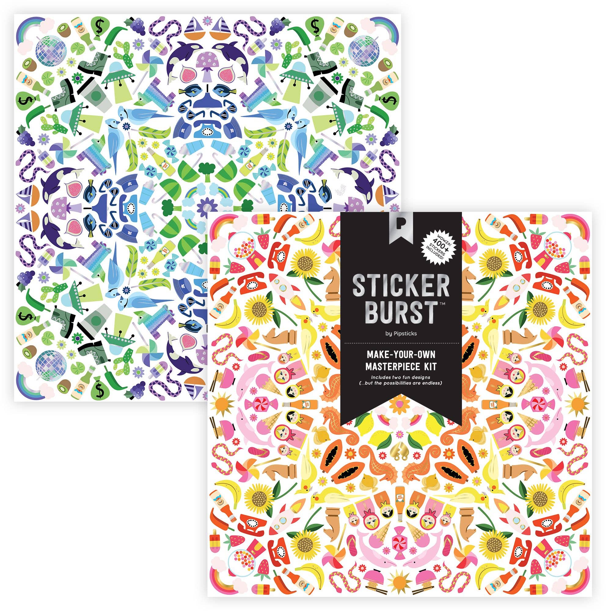 Whirled In Color Sticker Burst Kit – The Little NY