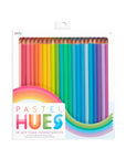 Pastel Hues Colored Pencils - Set of 24