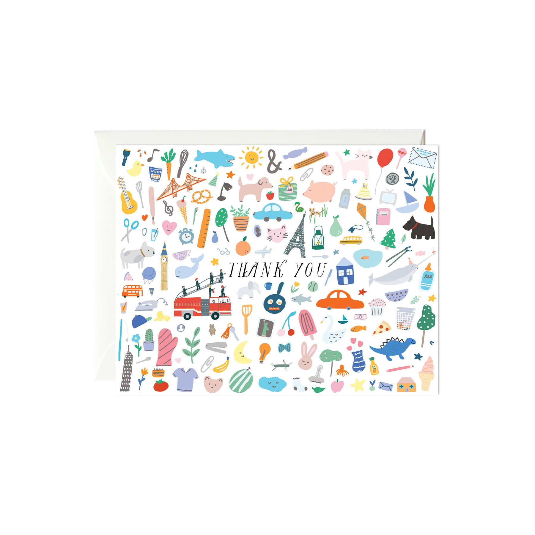 Fun Things Thank You Cards (Set of 6)