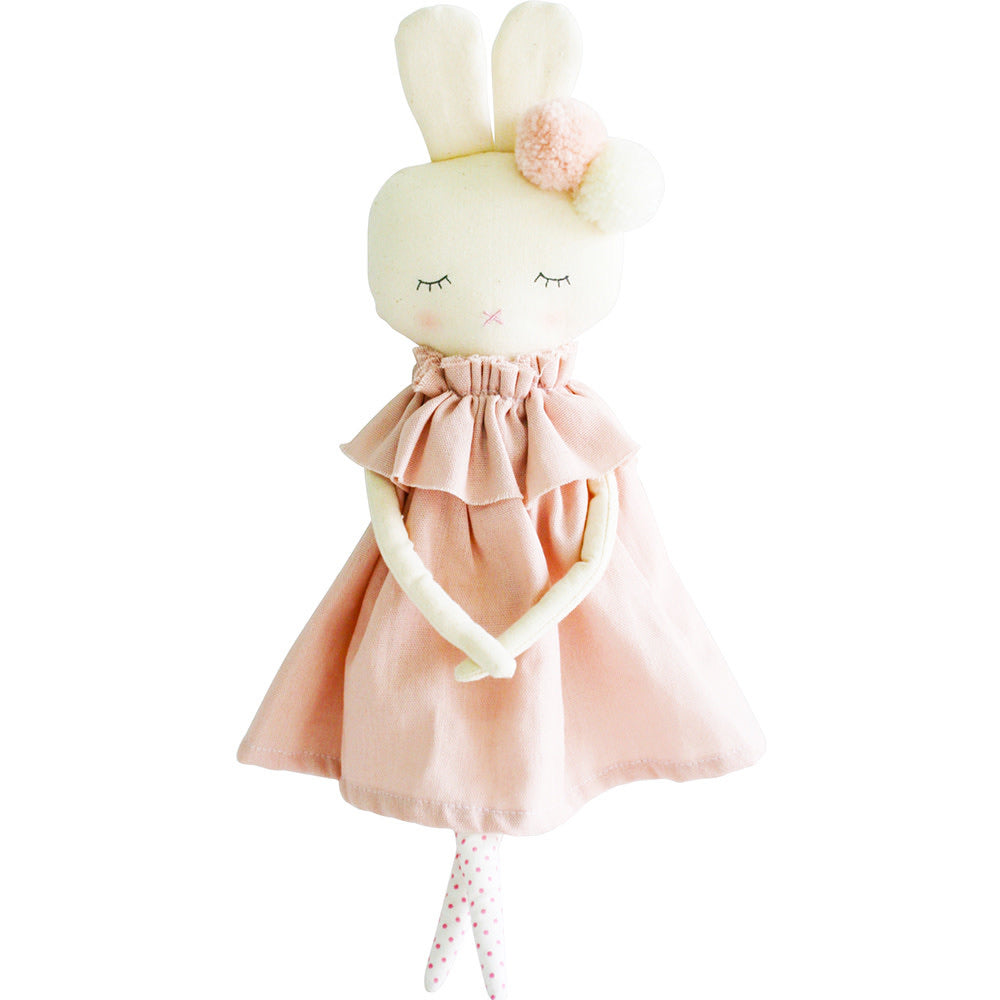 Isabelle Bunny Pink Linen