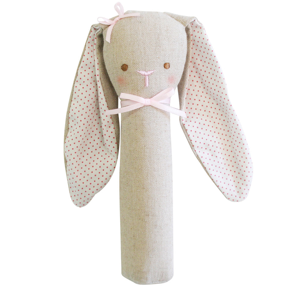 Linen Bunny Squeaker